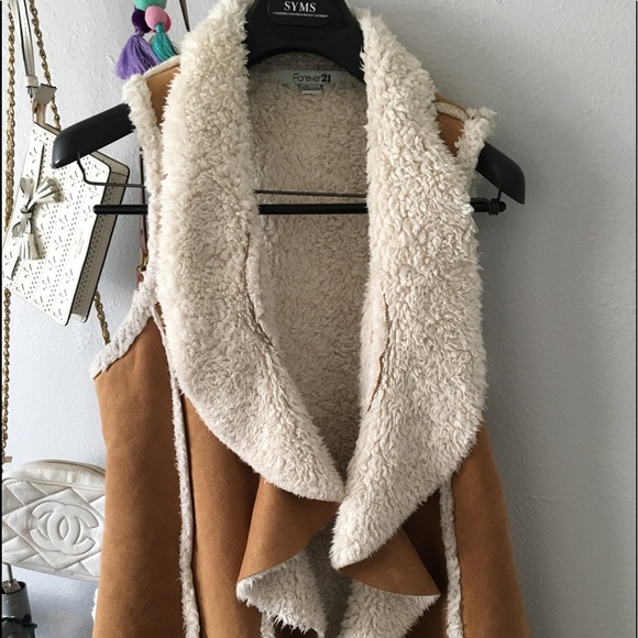 Jackets & Blazers - BEST FALL MUST HAVE FAUX SHEARLING VEST XLARGE ranchwear Montana Yellowstone